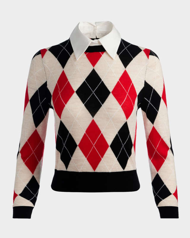 Carolann Argyle Pullover